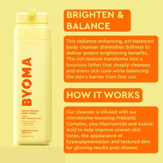 Foto 4 | Foto 4 | Gel De Baño Byoma Brightening Con Niacinamida Y Ácido Azelaico, 500 Ml - Venta Internacional.