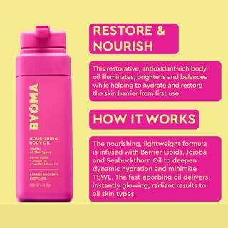 Foto 4 | Foto 4 | Aceite Corporal Nutritivo Byoma Lightweight Con Jojoba Y Espino Amarillo - Venta Internacional.