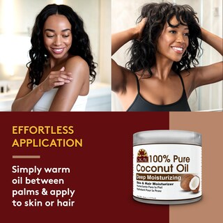 Foto 5 | Foto 5 | Aceite De Coco Okay 100% Puro Para El Cabello Y La Piel, Bote De 180 Ml, Paquete De 1 - Venta Internacional.