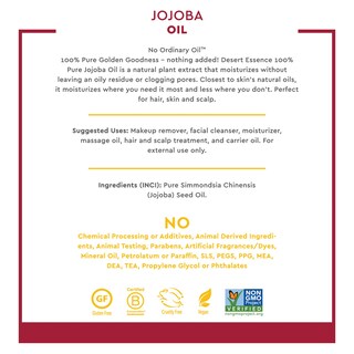 Foto 5 | Foto 5 | Aceite De Jojoba Desert Essence 100% Puro 120 Ml Paquete De 2 - Venta Internacional.