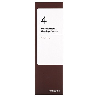 Foto 2 | Foto 2 | Crema Reafirmante Numbuzin No.4 Llena De Nutrientes Con Ginseng Rojo 60 Ml - Venta Internacional.