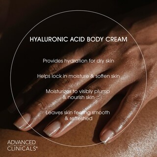 Foto 5 | Foto 5 | Crema Corporal Hidratante Con Ácido Hialurónico De Advanced Clinicals - Venta Internacional.