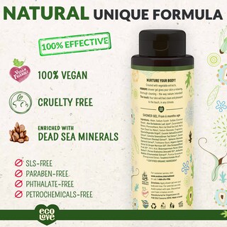 Foto 2 | Foto 2 | Gel De Ducha Ecolove Natural Hidratante Con Pepino Orgánico 500 Ml - Venta Internacional.