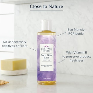 Foto 4 | Foto 4 | Aceite Corporal Heritage Store Aura Glow Rose 240 Ml Con Vitamina E - Venta Internacional.