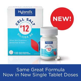 Foto 2 | Foto 2 | Suplemento Hyland's No. 12 Cell Salt Silicea 6 Tabletas 100 Veces - Venta Internacional.