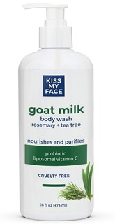 Foto 1 | Foto 1 | Gel De Baño Kiss My Face Con Leche De Cabra Romero Y Árbol De Té 480 Ml - Venta Internacional.