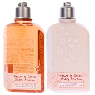 Foto 1 | Foto 1 | Gel De Baño Y Ducha Kit De Loción Corporal Loccitane Cherry Blossom - Venta Internacional.
