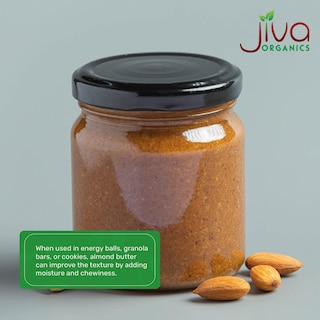 Foto 5 | Foto 5 | Mantequilla De Almendras Jiva Organics Raw Sprouted Organic Tarro De 240 Ml - Venta Internacional.