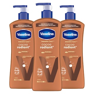 Foto 1 | Foto 1 | Loción Corporal Vaseline Intensive Care Cocoa Radiant 600 Ml X3 - Venta Internacional.