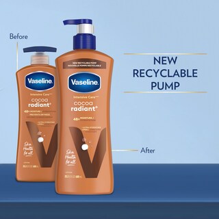 Foto 2 | Foto 2 | Loción Corporal Vaseline Intensive Care Cocoa Radiant 600 Ml X3 - Venta Internacional.