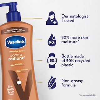 Foto 3 | Foto 3 | Loción Corporal Vaseline Intensive Care Cocoa Radiant 600 Ml X3 - Venta Internacional.