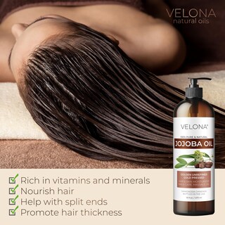 Foto 4 | Foto 4 | Aceite De Jojoba Velona 100% Puro Y Natural 480 Ml Prensado En Frío - Venta Internacional.