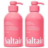 Gel De Baño Saltair Pink Beach  500 Ml  Paquete De 2  Vegano  Libre De Crueldad - Venta Internacional.