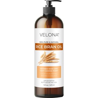 Foto 1 | Foto 1 | Aceite Portador: Aceite De Salvado De Arroz Velona 473 Ml 100% Puro Y Natural - Venta Internacional.