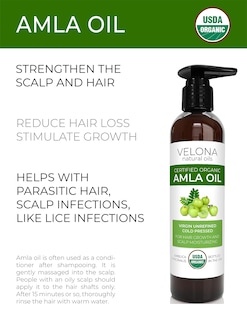 Foto 2 | Foto 2 | Aceite Corporal Velona Amla 240 Ml Certificado Orgánico Por El Usda - Venta Internacional.