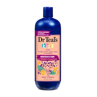 Foto 1 | Foto 1 | Set De Baño Dr. Teal's Kids 3 En 1 Saúco 600 Ml - Venta Internacional.
