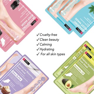 Foto 7 | Foto 7 | Mascarilla Para Pies Innerest Original Derma Beauty, 6 Pares - Venta Internacional.