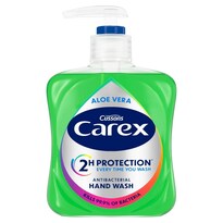 Jabón De Manos Carex Con Aloe Vera Antibacteriano, 250 Ml - Venta Internacional.