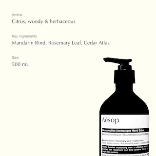 Foto 3 | Foto 3 | Bálsamo De Manos Aesop Resurrection Aromatique, 500 Ml, Rico En Hidratación - Venta Internacional.