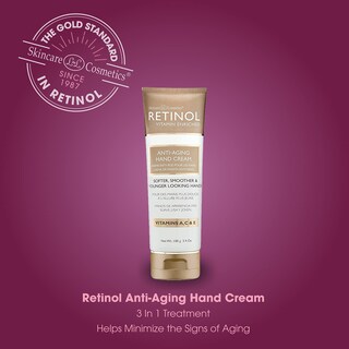 Foto 3 | Foto 3 | Crema De Manos Con Retinol Antienvejecimiento Para El Cuidado De La Piel Ldel Cosmetics 100 G - Venta Internacional.