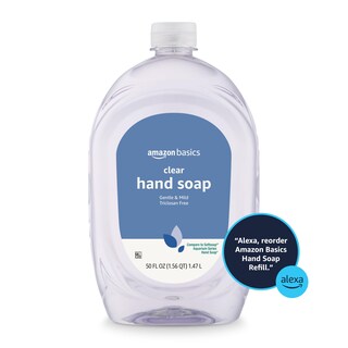 Foto 6 | Foto 6 | Recambio De Jabón Líquido Para Manos Amazon Basics 1,5 L (paquete De 2) - Venta Internacional.