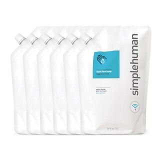 Foto 1 | Foto 1 | Recambio De Jabón Líquido Para Manos Simplehuman, Sin Fragancia, 1 L X 6 - Venta Internacional.