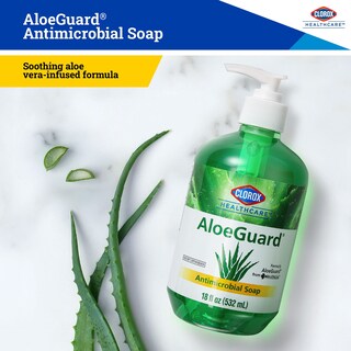Foto 3 | Foto 3 | Jabón De Manos Clorox Healthcare Aloeguard Aloe Vera 540ml X12 - Venta Internacional.