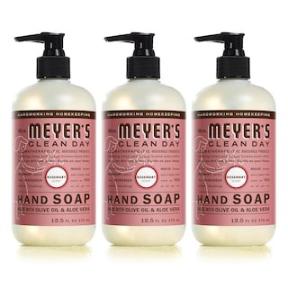Foto 1 | Foto 1 | Jabón Líquido Para Manos Mrs. Meyer's Clean Day Rosemary 375 Ml (x3) - Venta Internacional.