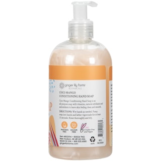 Foto 2 | Foto 2 | Jabón Líquido Para Manos Ginger Lily Farms Coco Mango 360ml - Venta Internacional.