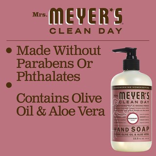 Foto 4 | Foto 4 | Jabón De Manos Mrs. Meyer's Clean Day Cleanday Rosemary 370 Ml (x2) - Venta Internacional.