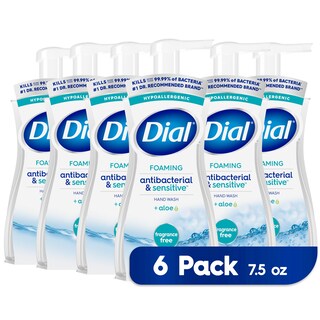 Foto 1 | Foto 1 | Dial De Lavado A Mano Antibacteriano Y Sensible, 221 Ml (paquete De 6) - Venta Internacional.