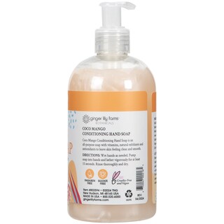 Foto 3 | Foto 3 | Jabón Líquido Para Manos Ginger Lily Farms Coco Mango 360 Ml X6 - Venta Internacional.