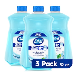 Foto 1 | Foto 1 | Dial De Recarga De Jabón De Manos, Agua De Manantial Antibacteriana, 1,5 L (x3) - Venta Internacional.