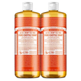 Foto 1 | Foto 1 | Jabón Líquido Dr. Bronner's Pure-castile Tea Tree 946 Ml, Paquete De 2 - Venta Internacional.