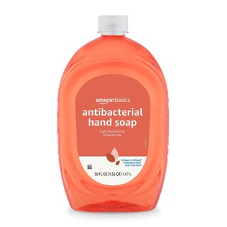 Foto 2 | Foto 2 | Recambio De Jabón De Manos Amazon Basics Antibacteriano 1,5 L (paquete De 4) - Venta Internacional.