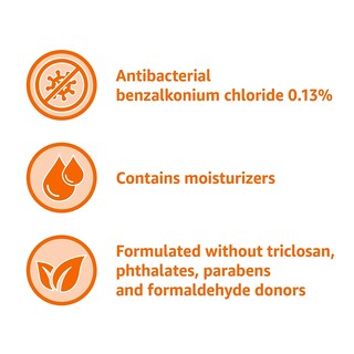 Foto 3 | Foto 3 | Recambio De Jabón De Manos Amazon Basics Antibacteriano 1,5 L (paquete De 4) - Venta Internacional.