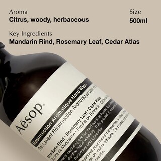 Foto 5 | Foto 5 | Jabón De Manos Aesop Resurrection Aromatique 500 Ml/16.9 Fl.oz - Venta Internacional.