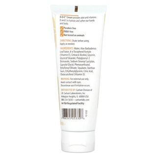 Foto 2 | Foto 2 | Crema Para Manos Y Cuerpo Carlson A-d-e Sin Perfume 120 Ml - Venta Internacional.