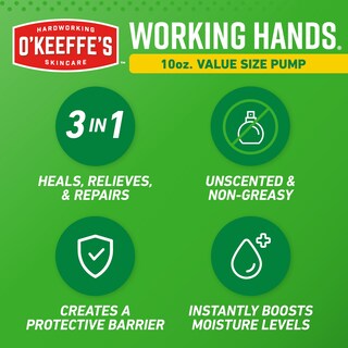 Foto 3 | Foto 3 | Crema de Manos O'keeffe's Extreme Dry 10 Oz - Venta Internacional