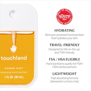 Foto 6 | Foto 6 | Spray Desinfectante Para Manos Touchland Power Mist Fresh De 30 Ml Juego De 3 - Venta Internacional.