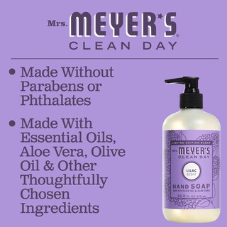 Foto 4 | Foto 4 | Jabón Líquido Para Manos Mrs. Meyer's Clean Day Lilac Scent 375 Ml (paquete De 3) - Venta Internacional.