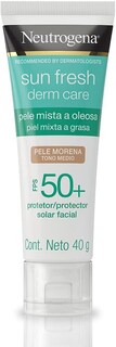 Foto 2 | Foto 2 | Bloqueador Neutrogena Sun Fresh  Fps 50+ con Color Tono Medio 40 gr