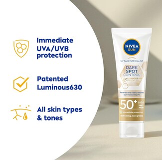 Foto 2 | Foto 2 | Protector Solar Nivea Sun Uv Facial Specialist Spf 50+ 40 Ml - Venta Internacional.