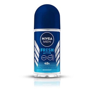 Foto 1 | Foto 1 | Desodorante Nivea Fresh Active Roll-on Antitranspirante 50 Ml (x6) - Venta Internacional.