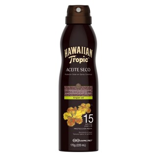 Foto 1 | Foto 1 | Protector Solar en Seco Hawaiian Tropic Protective Argan Oil Spf 15 C-