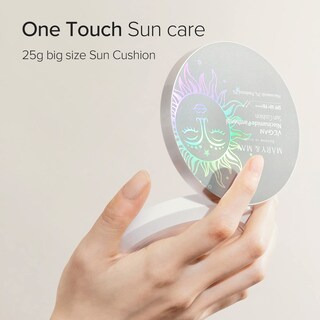 Foto 6 | Foto 6 | Cojín Solar Mary&may Vegano Con Niacinamida Y Pantenol Spf50+ - Venta Internacional.