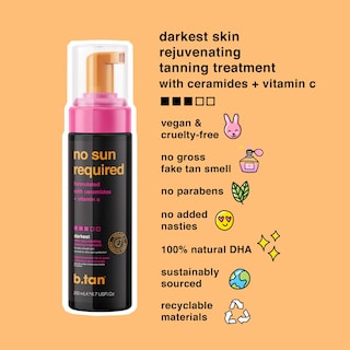 Foto 3 | Foto 3 | Mousse Autobronceadora B.tan Dark 200 ml con Ceramidas y Vitamina C - Venta Internacional