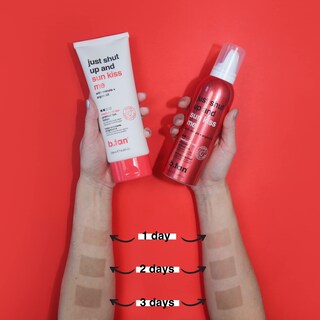 Foto 5 | Foto 5 | Autobronceador B.tan Just Shut Up & Sun Kiss Me 207 Ml - Venta Internacional