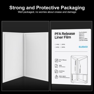 Foto 6 | Foto 6 | Release Liner Film Elegoo Pfa 2.0 Para Saturn 4/4 Ultra/3/2 - Venta Internacional.
