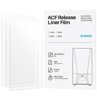 Foto 1 | Foto 1 | Release Liner Film Elegoo Acf Para La Impresora 3d Saturn 3 Ultra Resin - Venta Internacional.